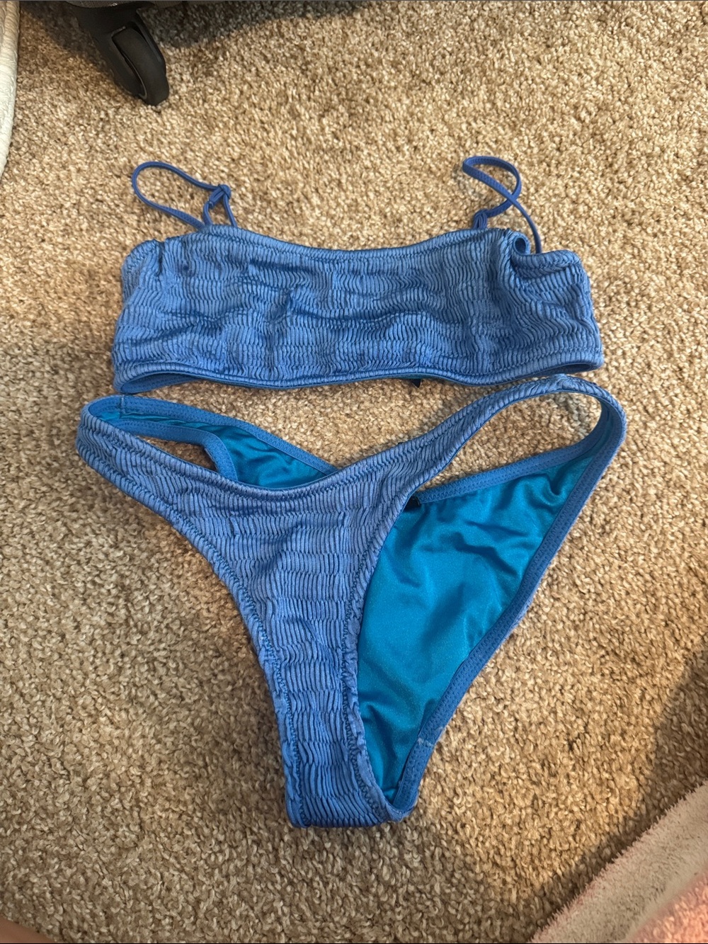 Triangl blue bikini